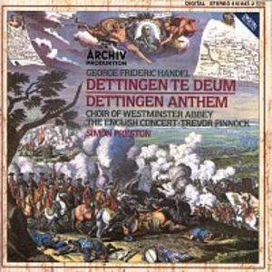 The English Concert, Simon Preston, The Choir of Westminster Abbey, Trevor Pinnock – Handel: Dettingen Te Deum; Dettingen Anthem CD