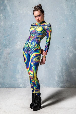 Rave Bodysuit Women - Rave Clothing Women - Sexy Rave Outfit - Festival Bodysuit Women - Burning Man Clothing - Psychedelic Clothing