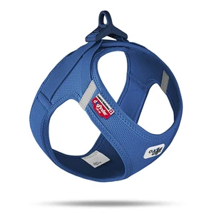 CURLI Postroj pre psy so sponou Air-Mesh Blue XL, 12-18 kg