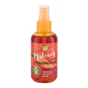 Vivaco Bio Carrot Suntan Oil SPF15 150 ml opaľovací prípravok na telo unisex