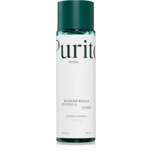 Purito Wonder Releaf Centella Toner hydratačné tonikum pre upokojenie a posilnenie citlivej pleti 200 ml