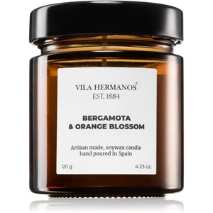 Vila Hermanos Apothecary Bergamot & Orange Blossom vonná sviečka 120 g