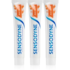 Sensodyne Anti Caries Anti Carries zubná pasta proti zubnému kazu 3x75 ml