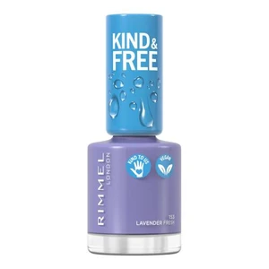 Rimmel London Kind & Free 8 ml lak na nehty pro ženy 153 Lavender Light