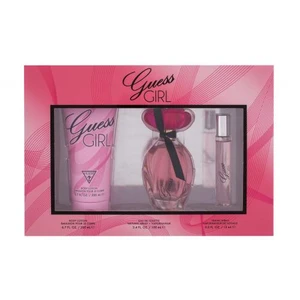 GUESS Girl dárková kazeta toaletní voda 100 ml + tělové mléko 200 ml + toaletní voda 15 ml pro ženy