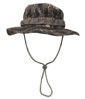 Klobouk MFH® US GI Bush Hat Ripstop – Tigerstripe (Barva: Tigerstripe, Velikost: XL)