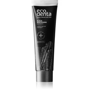 Ecodenta Expert Black Whitening čierna bieliaca zubná pasta bez fluóru 100 ml