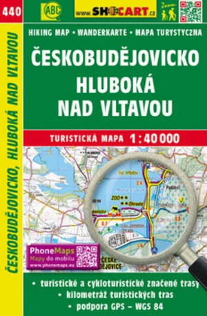 Českobudějovicko, Hluboká nad Vltavou 1:40 000