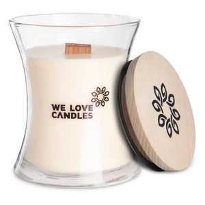 Sviečka zo sójového vosku We Love Candles Ivory Cotton, doba horenia 64 hodín