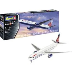 Model letadla, stavebnice Revell RV 1:144 Boeing 767-300ER British Airways Chelsea Rose 03862, 1:144