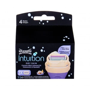 Wilkinson Sword Intuition Dry Skin 3 ks náhradné ostrie pre ženy