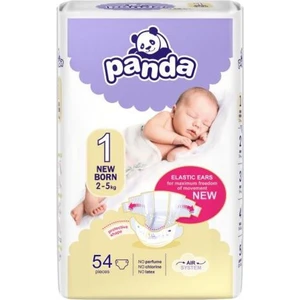 Panda detské plienky New Born á 54 ks