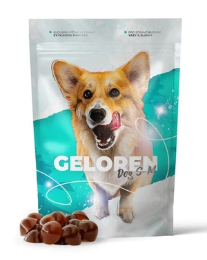 Geloren Dog Žuvacie Gélové Tablety S-M - 180g