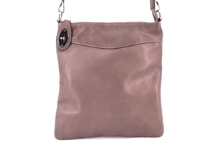 Dámská kožená kabelka crossbody Arteddy - taupe