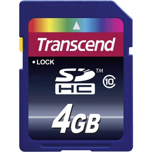 Transcend Premium pamäťová karta SDHC 4 GB Class 10