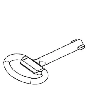 Siemens 8PQ9400-0BA12 kľúč  ocel   1 ks