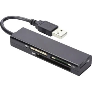 ednet  externá čítačka pamäťových kariet USB 2.0 čierna