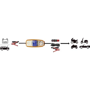 BAAS MobiAccuCharger 12/12V BA54 automatická nabíjačka DC / DC, mobilné automatická DC / DC nabíjačka 12 V  2 A