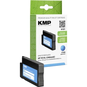 KMP Ink náhradný HP 951XL kompatibilná  zelenomodrá H101 1723,4003