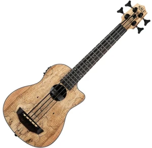 Kala U-Bass Spalted Maple Natural Ukulele basowe