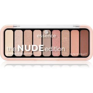 essence The Nude Edition paletka očných tieňov odtieň 10 Pretty in Nude 10 g