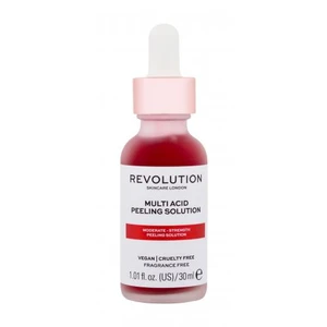 Revolution Skincare Multi Acid Peeling Solution 30 ml peeling na mastnú pleť; na veľmi suchú pleť; na problematickú pleť s akné; na rozjasnenie pleti