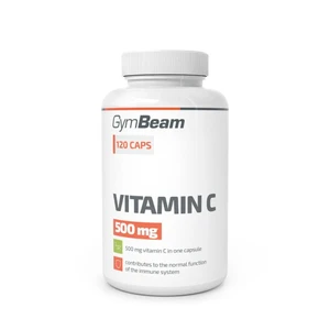 Gymbeam vitamin c 500 mg 120cps