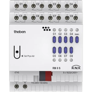 Theben KNX 4940220 spínač pohonu    RM 8 S KNX