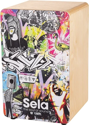 Sela SE 174 Art Series Urban Cajon in legno