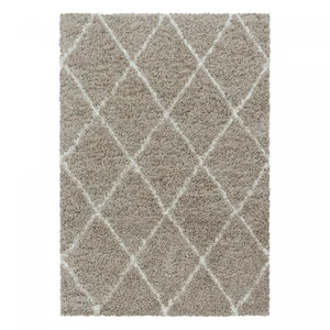 Kusový koberec Alvor Shaggy 3401 beige-140x200