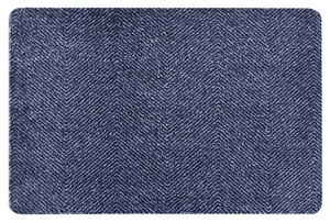 Rohožka Clean & Go 105348 Dark blue Black-45x67