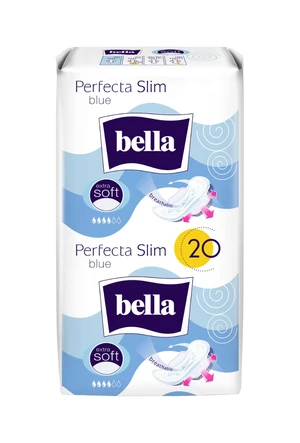 Bella Perfecta Slim Blue hygienické vložky 20 ks