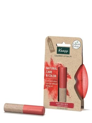 Kneipp Barevný balzám na rty Natural Red (Colored Lip Balm) 3,5 g