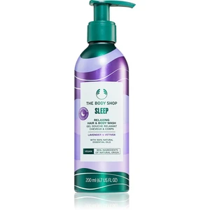 The Body Shop Bath and Body Hair & Body Wash šampon na vlasy a tělo Lavender & Vetiver 200 ml