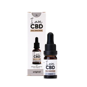 I AM CBD Full Spectrum CBD konopný olej 5% original 10 ml