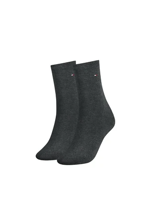 Tommy Hilfiger Socks - TH WOMEN SOCK CASUAL 2P grey