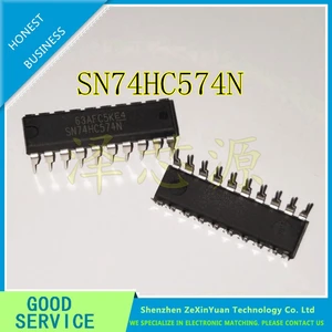 10PCS/LOT SN74HC574N DIP20 SN74HC574 DIP 74HC574N 74HC574 NEW AND ORIGINAL IC