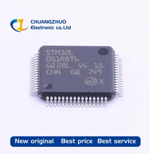 1Pcs New original STM32L051R8T6 64KB ARM-MSeries 8KB 32MHz FLASH 51 LQFP-64(10x10) Microcontroller Units