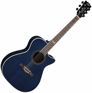 Eko guitars NXT A100ce Blue Elektroakustická kytara Jumbo