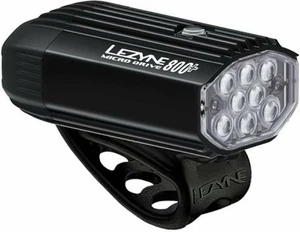 Lezyne Micro Drive 800+ Front 800 lm Satin Black Oświetlenie rowerowe przednie