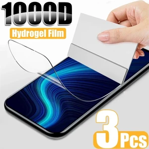 3PCS Hydrogel Film For ZTE Nubia Red Magic 7S Pro Red Magic 7 7S Pro 6R 6S 6 Play 5G 5S 3S 3 6Pro Screen Protective Cover Film