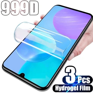 3PCS Hydrogel Film For Huawei Honor 30 30S 20 Pro Screen Protector For Huawei Honor View 30 Pro 10i 20s Lite Protective Film