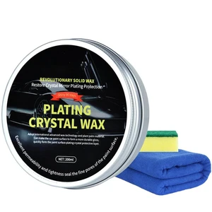 Crystal Car Wax 200ml Portable Top Coat Paint Sealant Waterproof Rapid Ceramic Paint Cream Multifunctional Professional Car