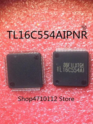 Free Shipping 2PCS/LOT NEW Original TL16C554AIPNR TL16C554 TL16C554AI LQFP80 IC