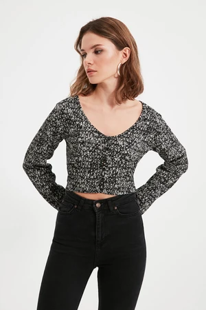 Trendyol Blouse - Black - Regular fit