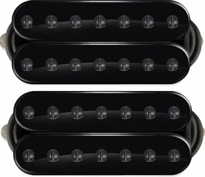 Bare Knuckle Pickups 7 String Aftermath Humbucker Black Open Set Černá