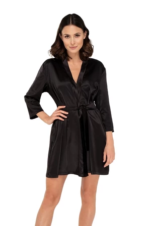 Bathrobe Anette Black Black