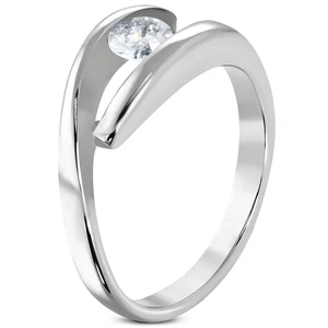 Engagement Ring Surgical Steel Double Ring