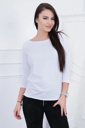 Blouse for leisure time white