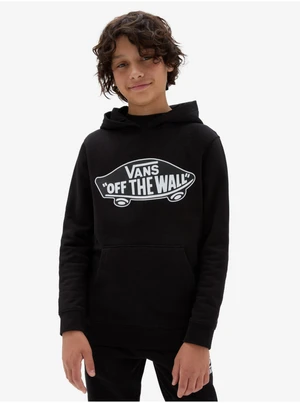 Black Boys Hoodie VANS Style 76 - Boys